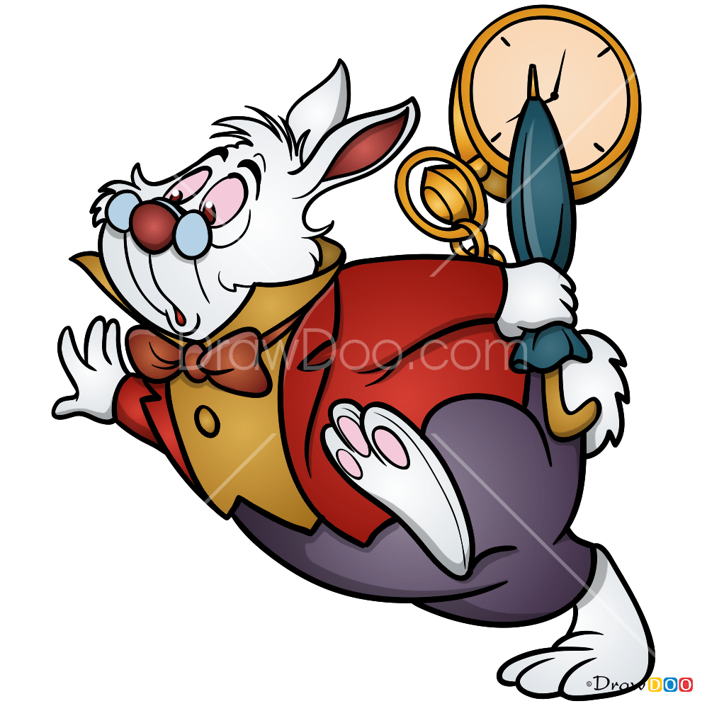 How to Draw Rabbit, Alice in Wonderland